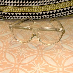 Clear sunglasses